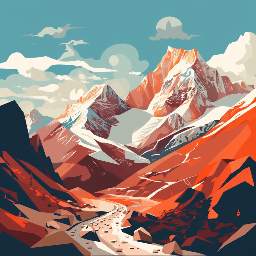Mountain Drawing