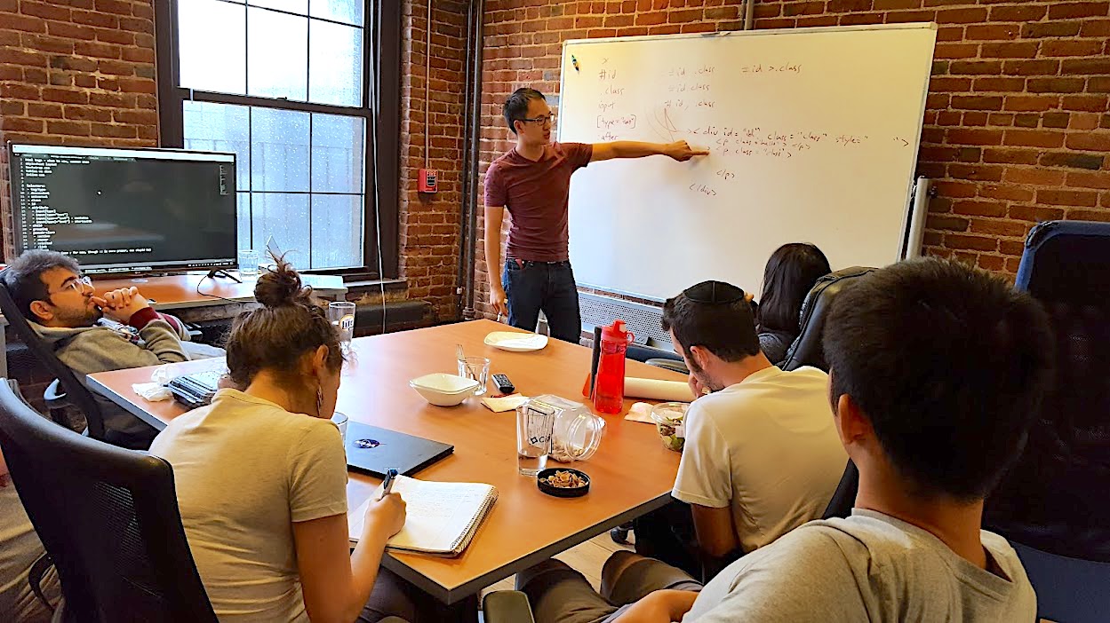 Alvin teaching a class